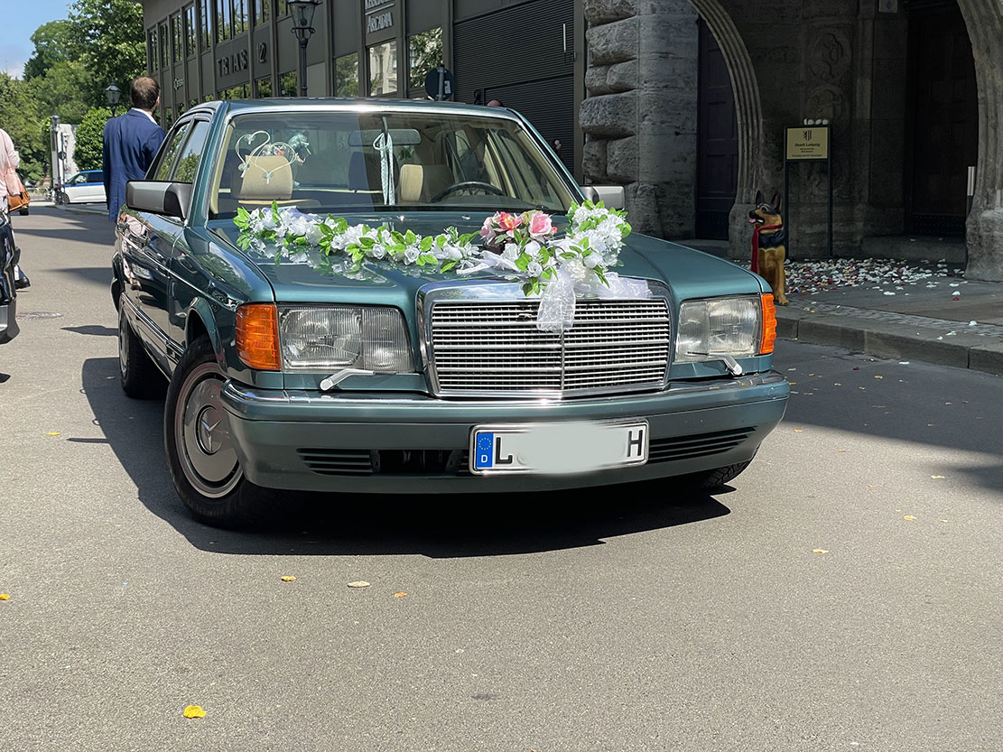 Hochzeitsauto mieten Leipzig